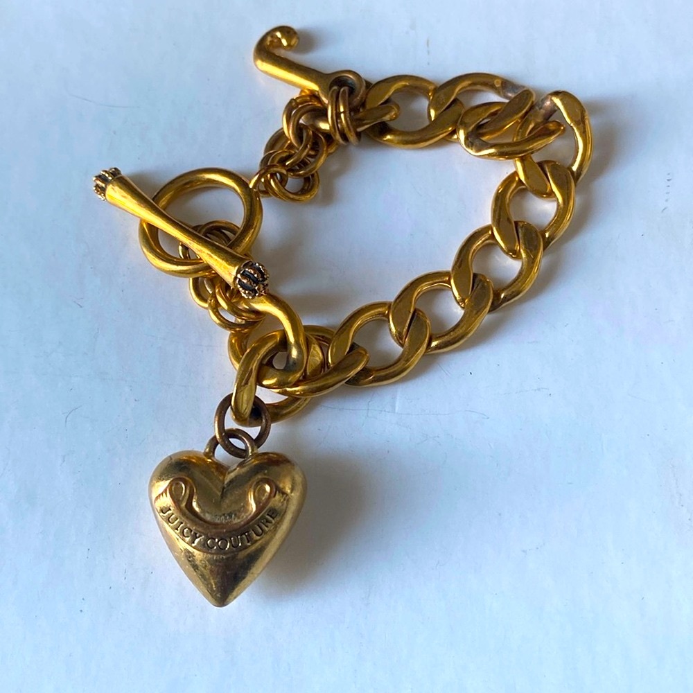 Vintage Y2K Juicy Couture chunky chain bracelet